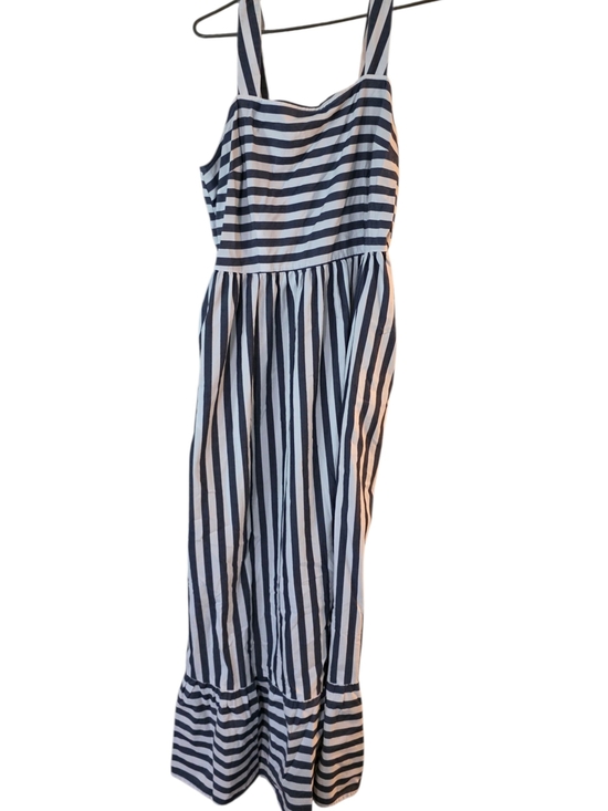 a new day Dresses & Skirts - a new day Navy and White Striped Maxi Sundress